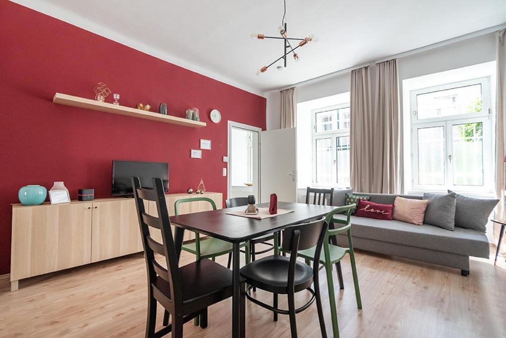 Colorful Apartment Facing Green Courtyard Wiedeń Zewnętrze zdjęcie